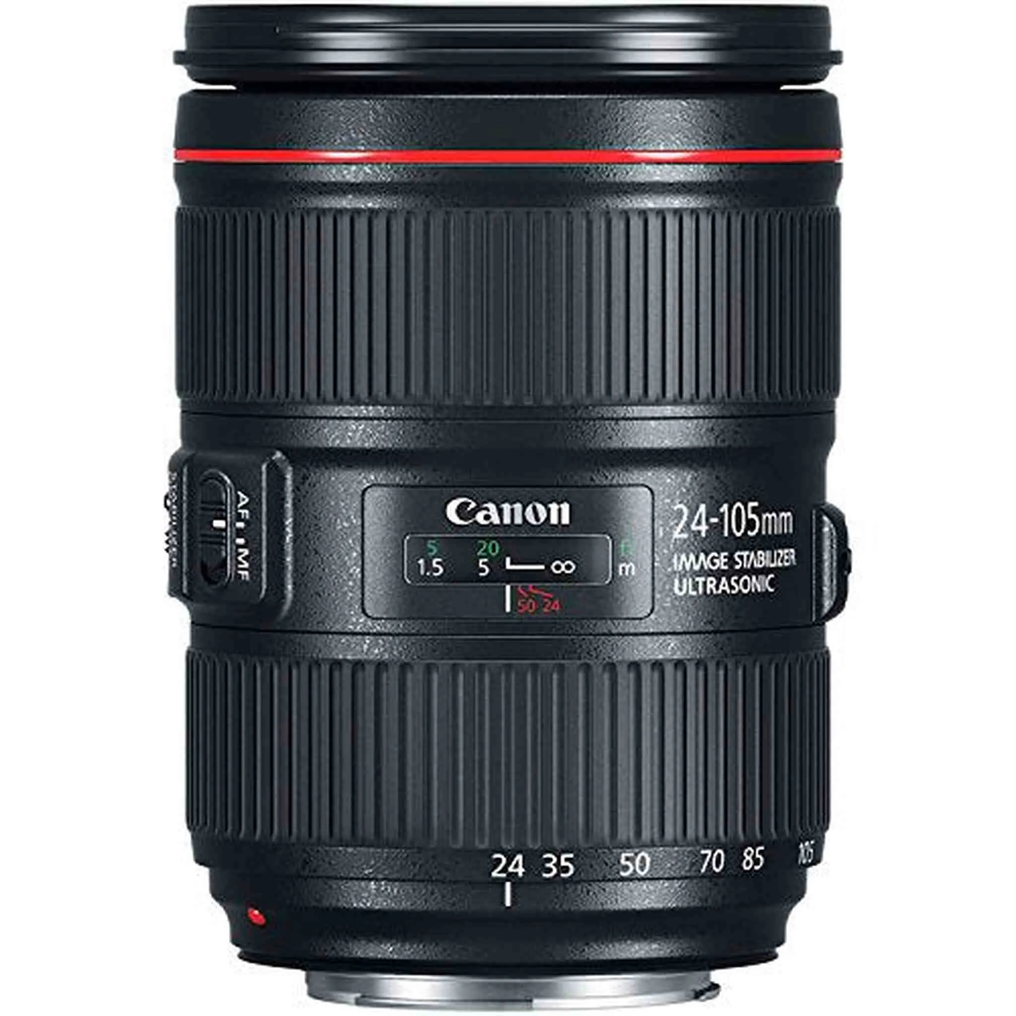 6Ave Canon EF 24-105mm f/4L IS II USM Lens 1380C002 (White Box)   77mm 3 Piece Filter Kit   128GB SDXC Class 10 Memory Card   SD Card USB Reader  