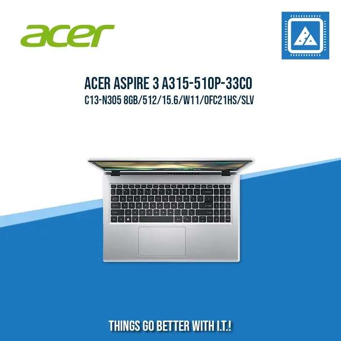 ACER ASPIRE 3 A315-510P-33C0 C13-N305 8GB/512 | BEST FOR STUDENTS LAPTOP