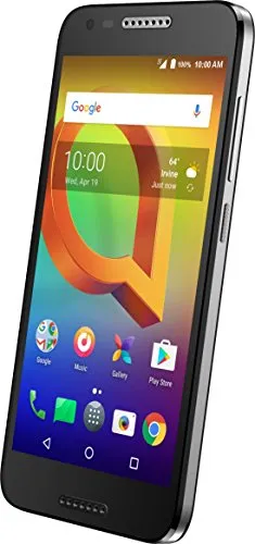 Alcatel A30 GSM Unlocked Android Smartphone (AT&T/T-Mobile) 5 Inch 16 GB – 4G LTE