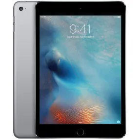 Apple iPad Mini 4 128GB Wifi Space Gray (Refurbished)