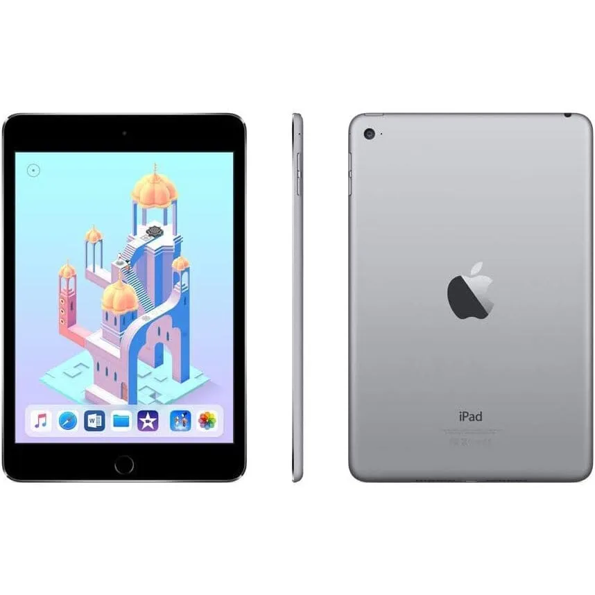 Apple iPad Mini 4 128GB Wifi Space Gray (Refurbished)