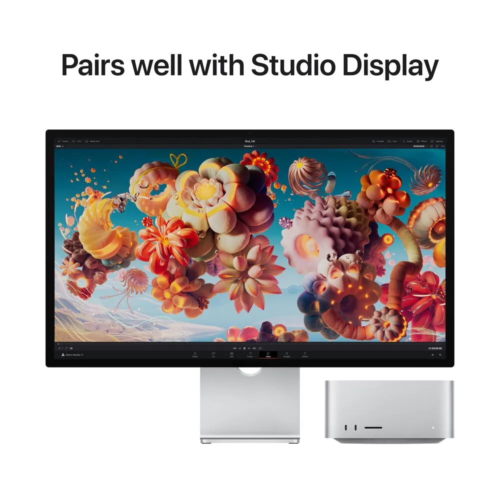 Apple Mac Studio: Apple M1 Max chip with 10‑core CPU and 24‑core GPU, 512GB SSD