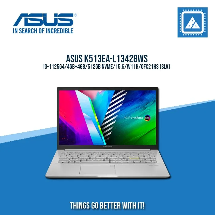 ASUS K513EA-L13428WS I3-1125G4 | Best for Student Laptop
