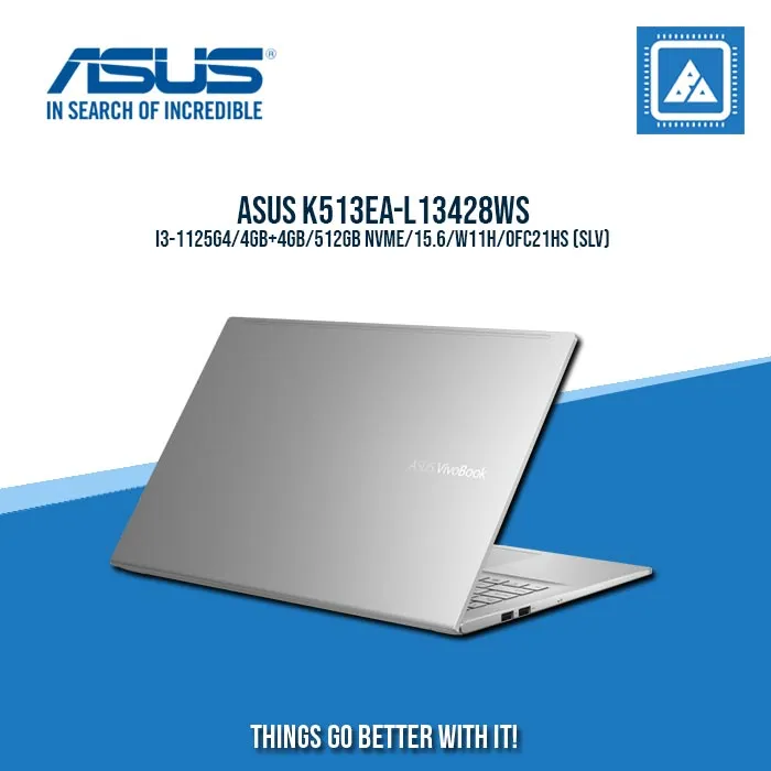 ASUS K513EA-L13428WS I3-1125G4 | Best for Student Laptop
