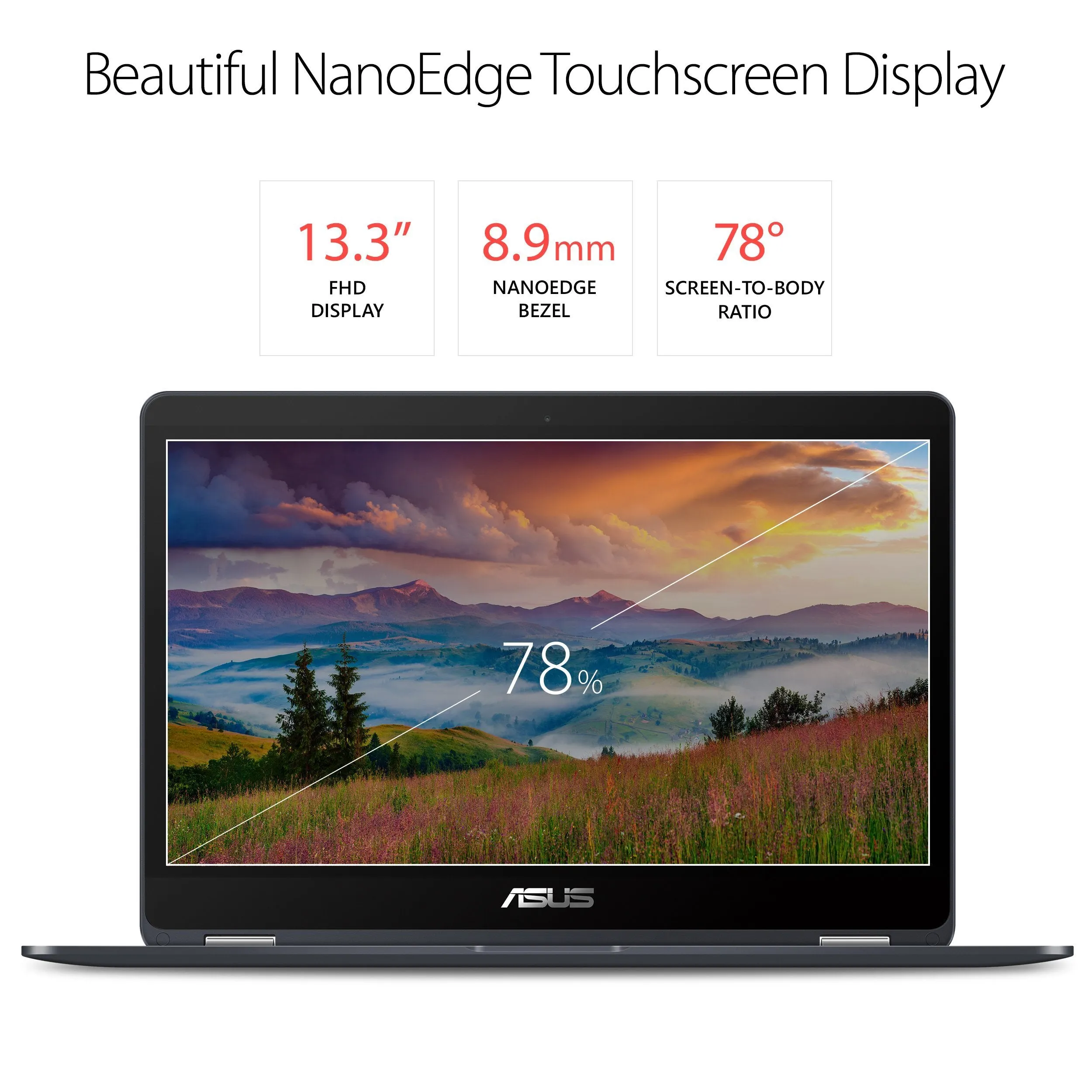 ASUS NovaGo 13.3" Unlocked Gigabit LTE Wireless Touchscreen 2-in-1 Laptop, Qualcomm Snapdragon 835 2.6GHz, 6GB RAM, 128GB Storage, 22Hr Battery, Windows 10 - TP370QL-6G128G, Star Grey