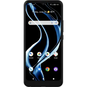 AT&T EABF22206A Motivate 3 32GB 3 GB RAM GSM Android 12 Prepaid Smartphone, Graystone