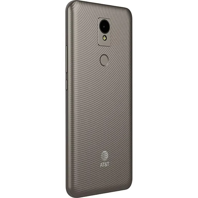 AT&T EABF22206A Motivate 3 32GB 3 GB RAM GSM Android 12 Prepaid Smartphone, Graystone