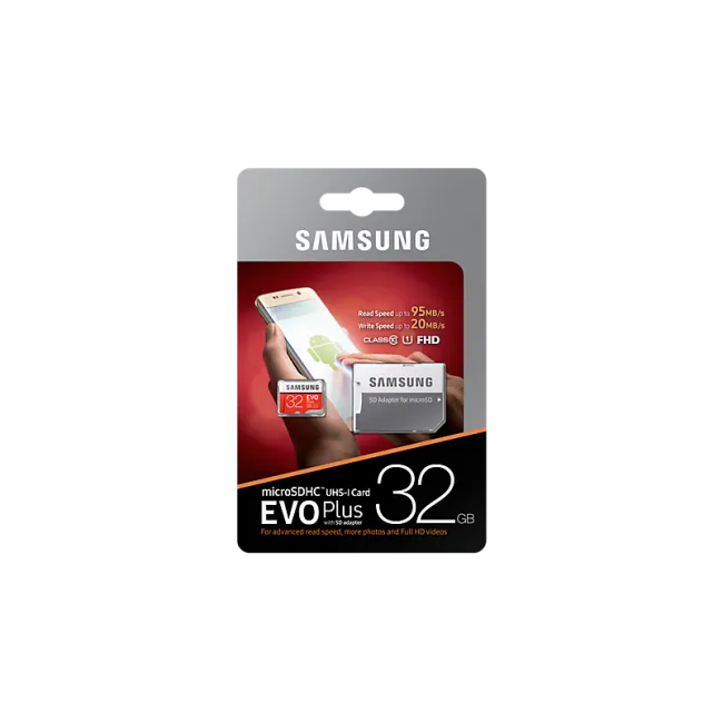 Atminties kortelė Samsung EVO , 32GB microSDHC klasė 10 UHS-1