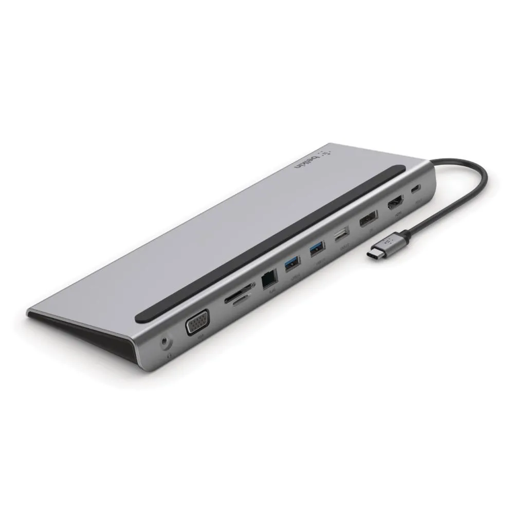 Belkin INC004btSGY USB-C 11-in-1 Multiport Dock