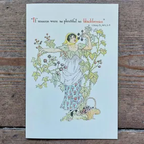 Blackberries - Greeting Card