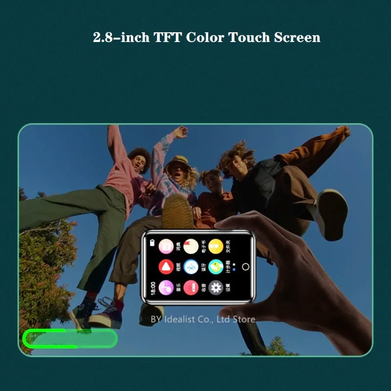 Bluetooth Touch Screen MP4 Player