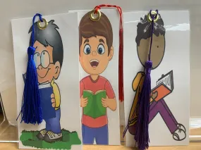 Bookmarks: Cartoon Boys 3 pack Physical Product