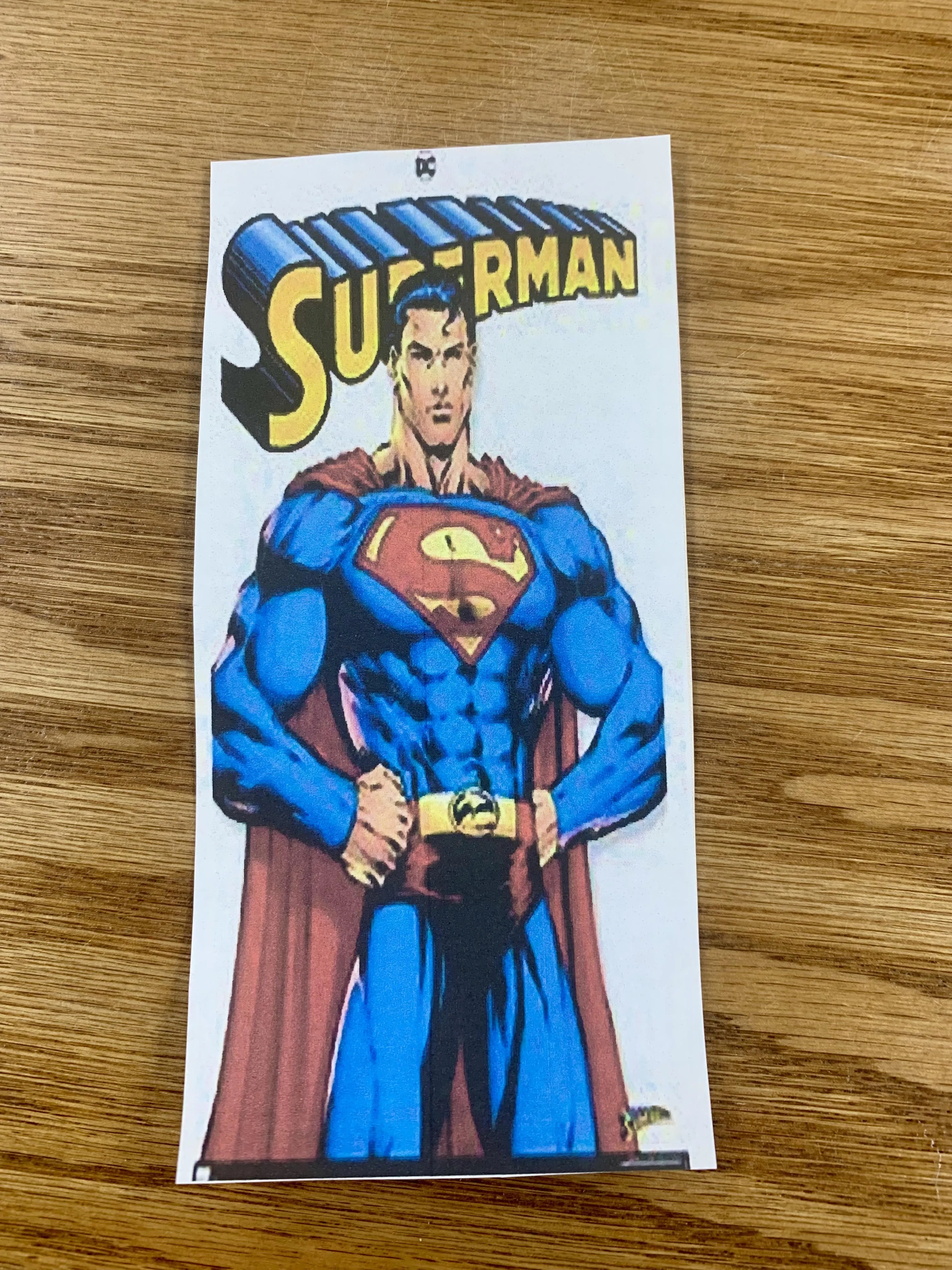 Bookmarks: Superhero's, Batman, Superman, Spiderman 3 pack; digital download