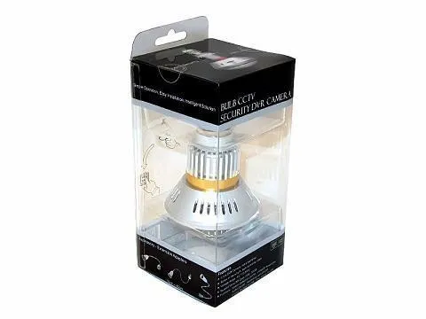 Bulb Camera Micro SD Card Store Surveillance Camera Motion Detect DVR