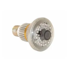 Bulb Camera Micro SD Card Store Surveillance Camera Motion Detect DVR