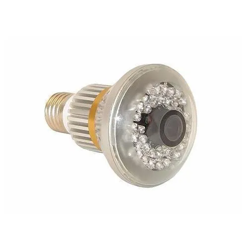 Bulb Camera Micro SD Card Store Surveillance Camera Motion Detect DVR