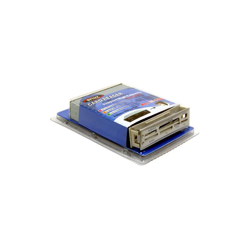 Bytecc U2CR-368  6 slots internal 3.5" Card Reader with AU6370 chip set, Support SDHC/T-Flash/M2 High Capacity   1/USB Port