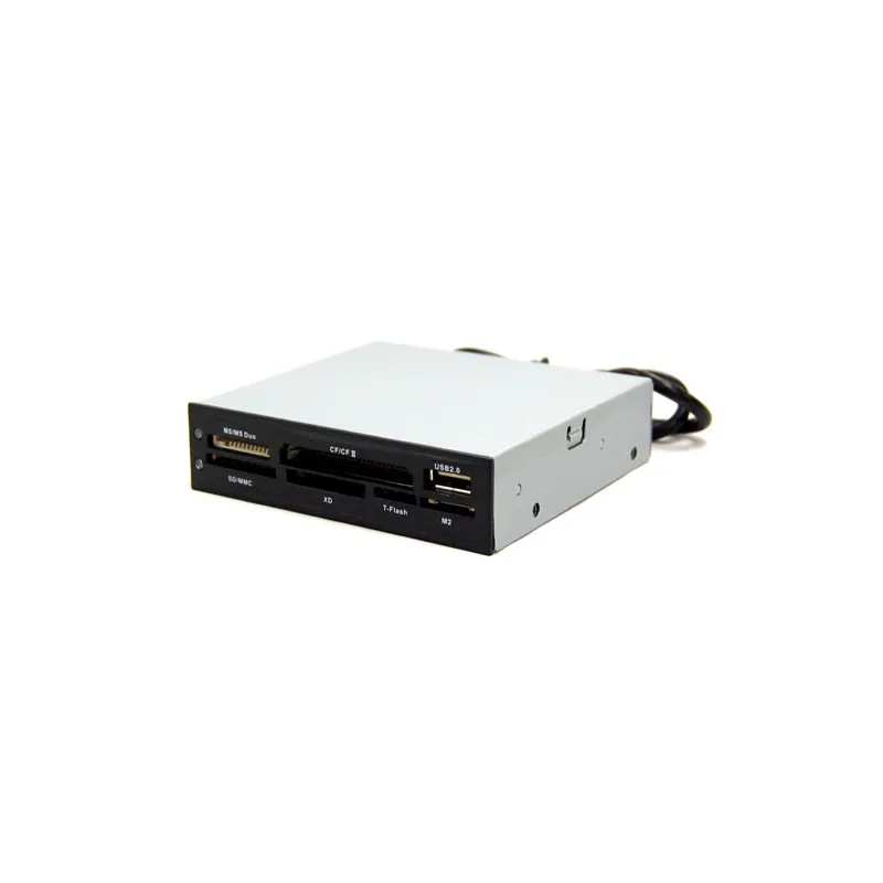 Bytecc U2CR-368  6 slots internal 3.5" Card Reader with AU6370 chip set, Support SDHC/T-Flash/M2 High Capacity   1/USB Port