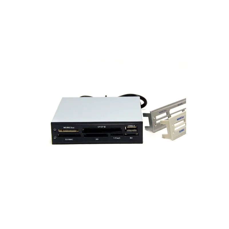 Bytecc U2CR-368  6 slots internal 3.5" Card Reader with AU6370 chip set, Support SDHC/T-Flash/M2 High Capacity   1/USB Port