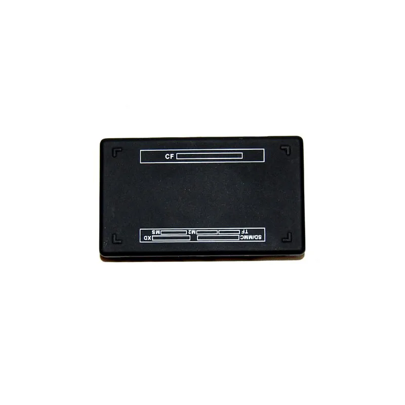 Bytecc U2CR-510 USB2.0 6-slots All-IN-1 Palm-sized Card Reader, White/Black Support SDHC, T-Flash, no adaptor needed