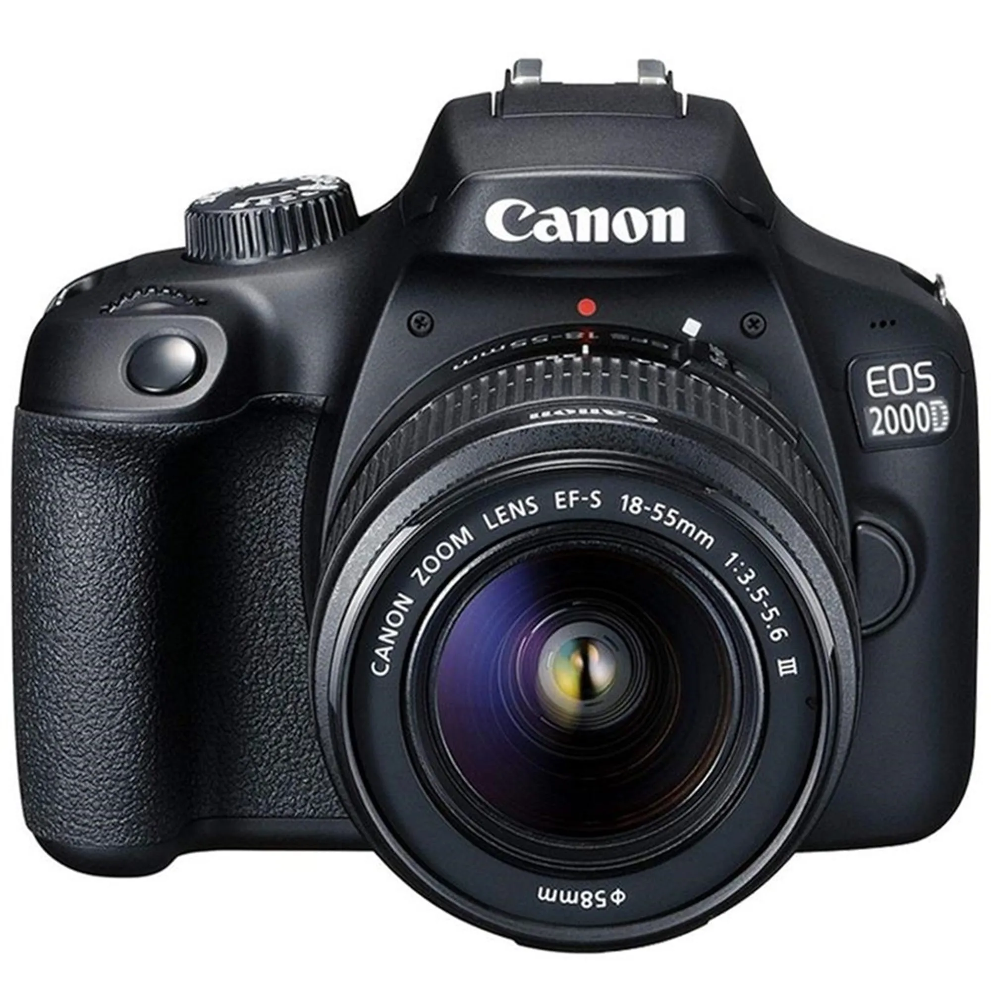 Canon EOS 2000D / Rebel T7 24.1MP CMOS 1080p DSLR Camera with EF-S 18-55mm f/1:3.5-5.6 Lens   Accessory Bundle