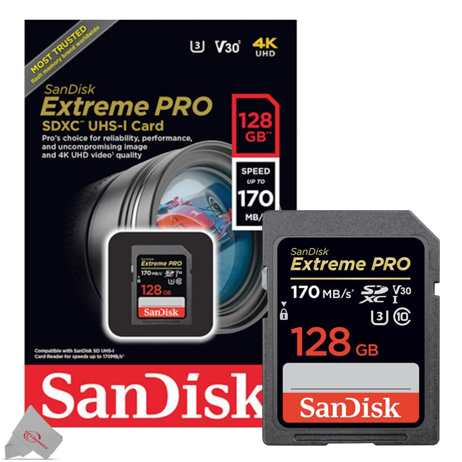 Canon EOS 6D Mark II Full Frame Digital SLR Camera Body   128GB SDXC Memory Card   LP-E6NH  Battery & Case