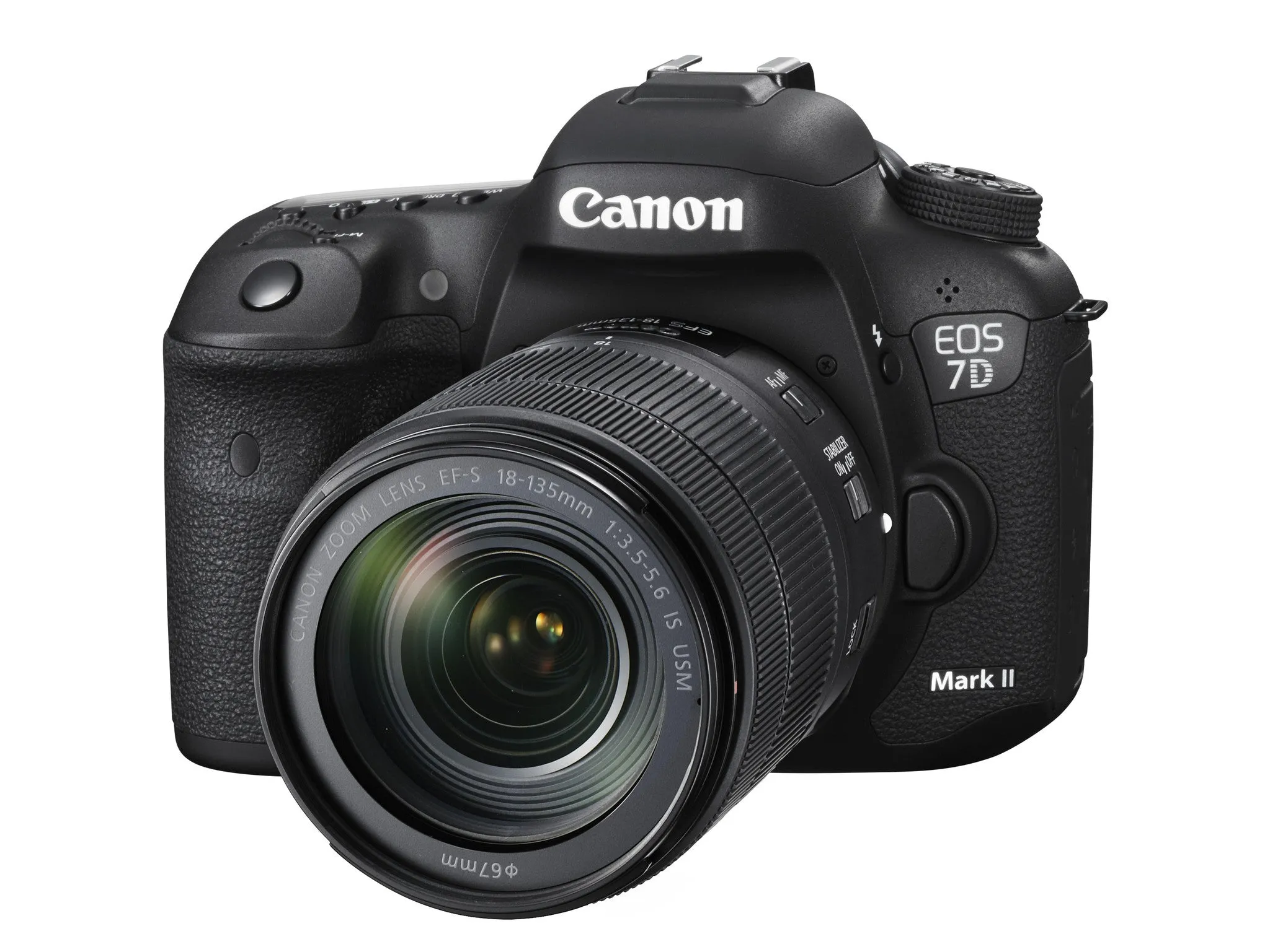 Canon EOS 7D Mark II EF-S 18-135mm f/3.5-5.6 IS USM Digital SLR Camera Wi-Fi Adapter Kit