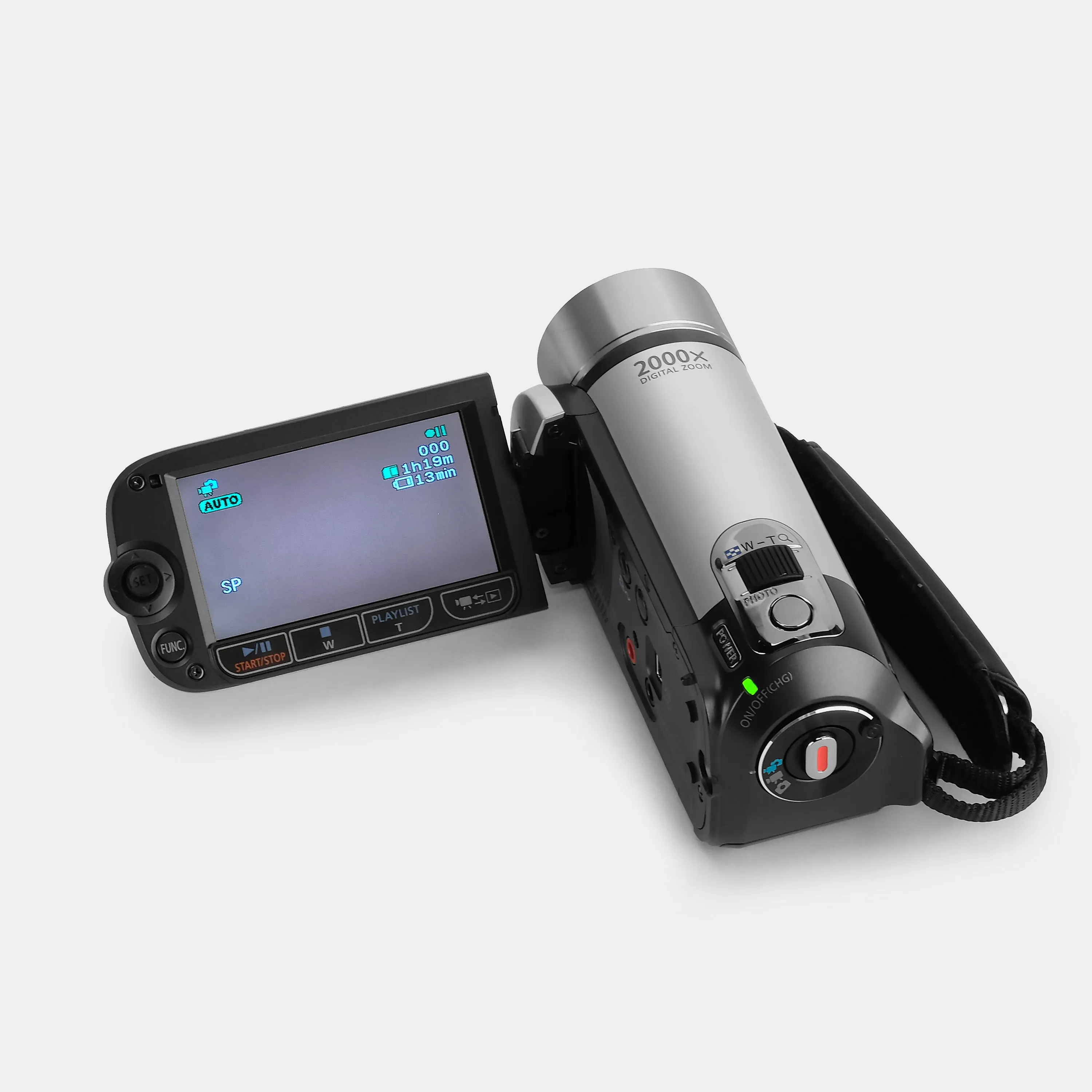 Canon FS200 Silver Digital Video Camcorder
