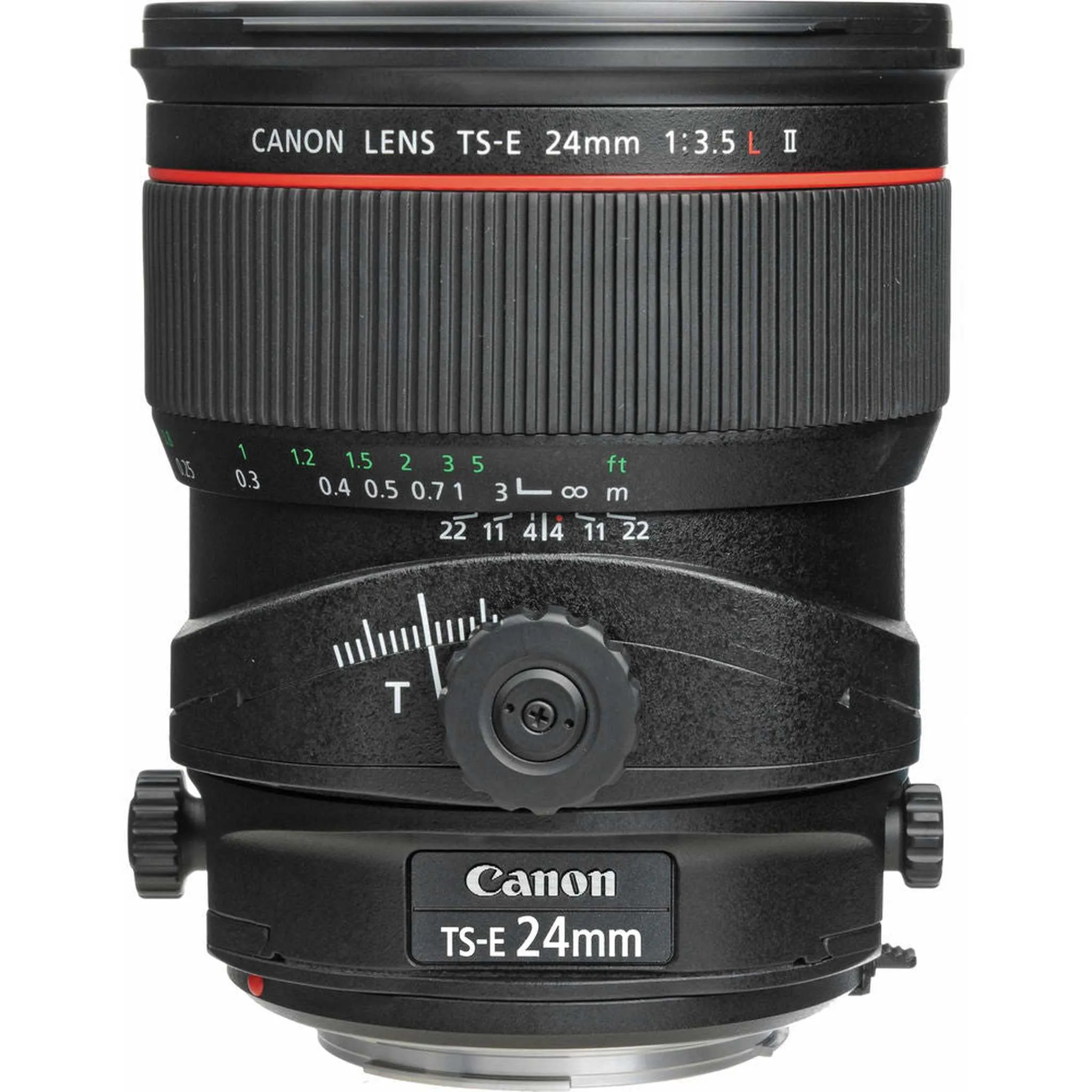 Canon TS-E 24mm f/3.5L II Tilt-Shift Lens  with BONUS 128GB Memory Card and Canon Carrying Case Combo  (Special Intl Model)