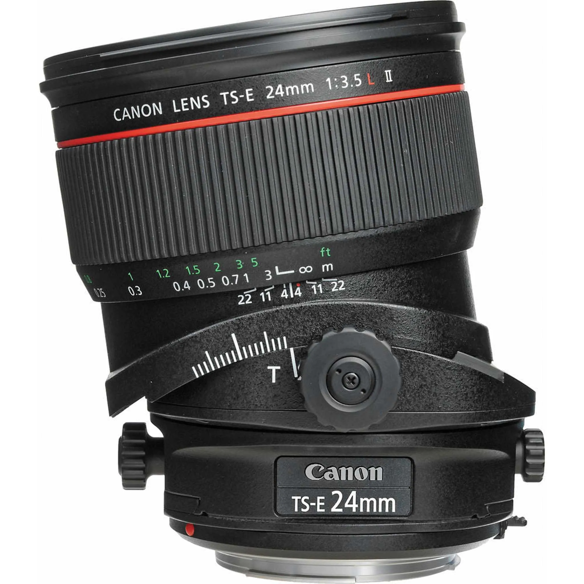 Canon TS-E 24mm f/3.5L II Tilt-Shift Lens  with BONUS 128GB Memory Card and Canon Carrying Case Combo  (Special Intl Model)