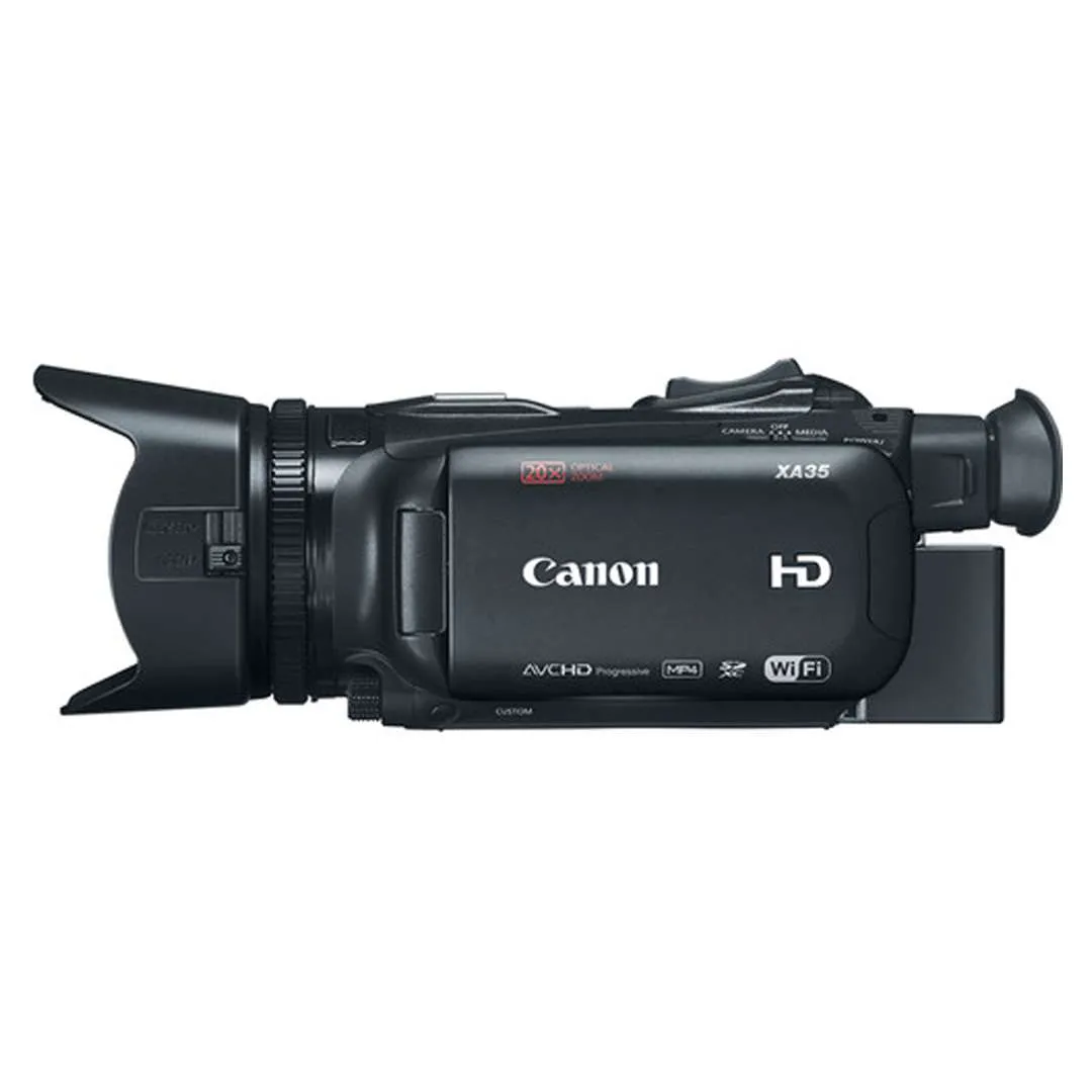 Canon XA35 HD Professional Video Camcorder 128GB SDXC CLASS 10 MEMORY CARD BUNDLE