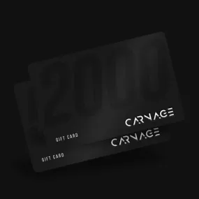 Carnage Gift Cards
