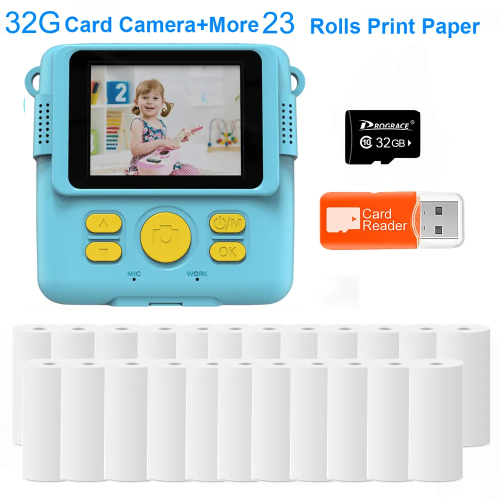 Children Digital Camera Instant Print for Kids