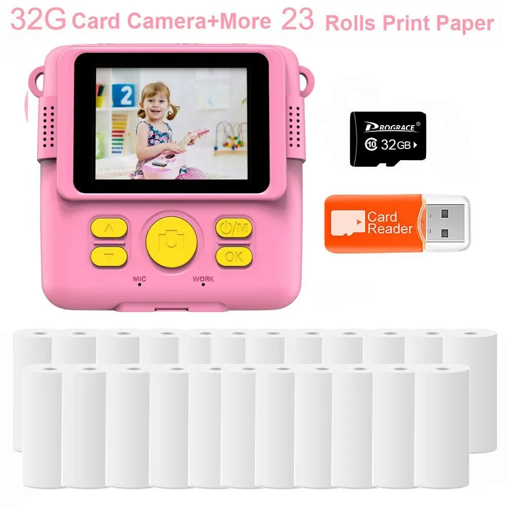 Children Digital Camera Instant Print for Kids