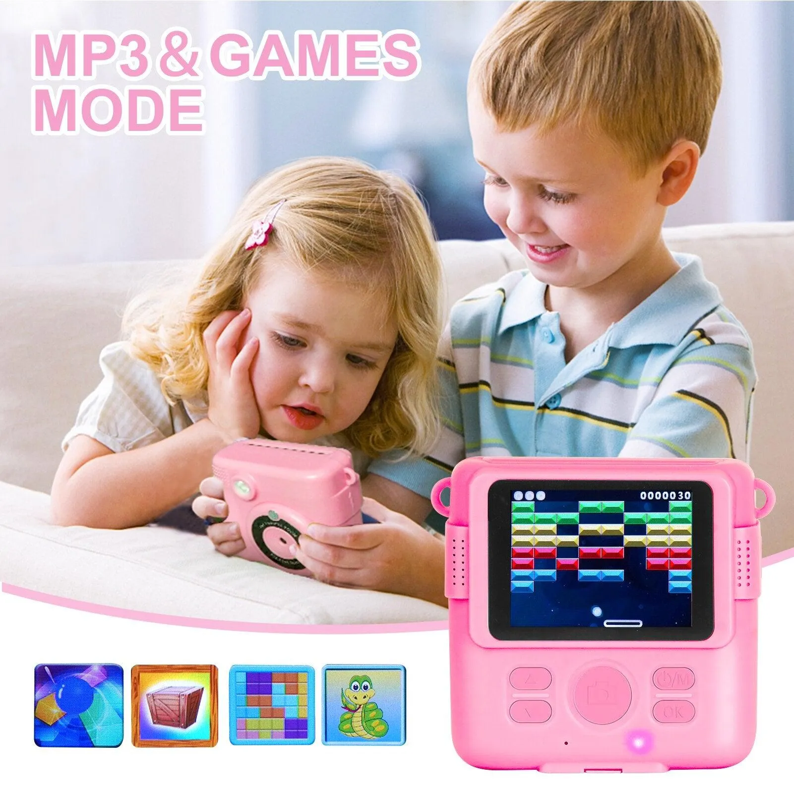 Children Digital Camera Instant Print for Kids