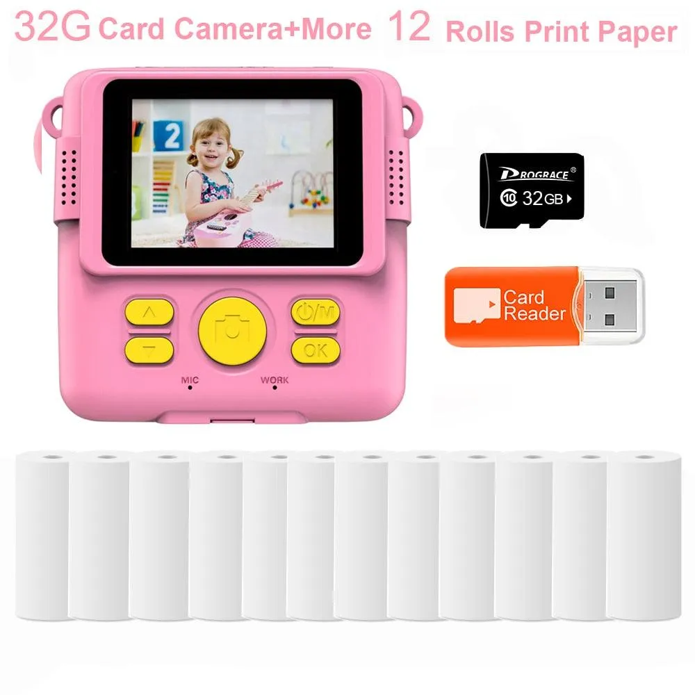 Children Digital Camera Instant Print for Kids