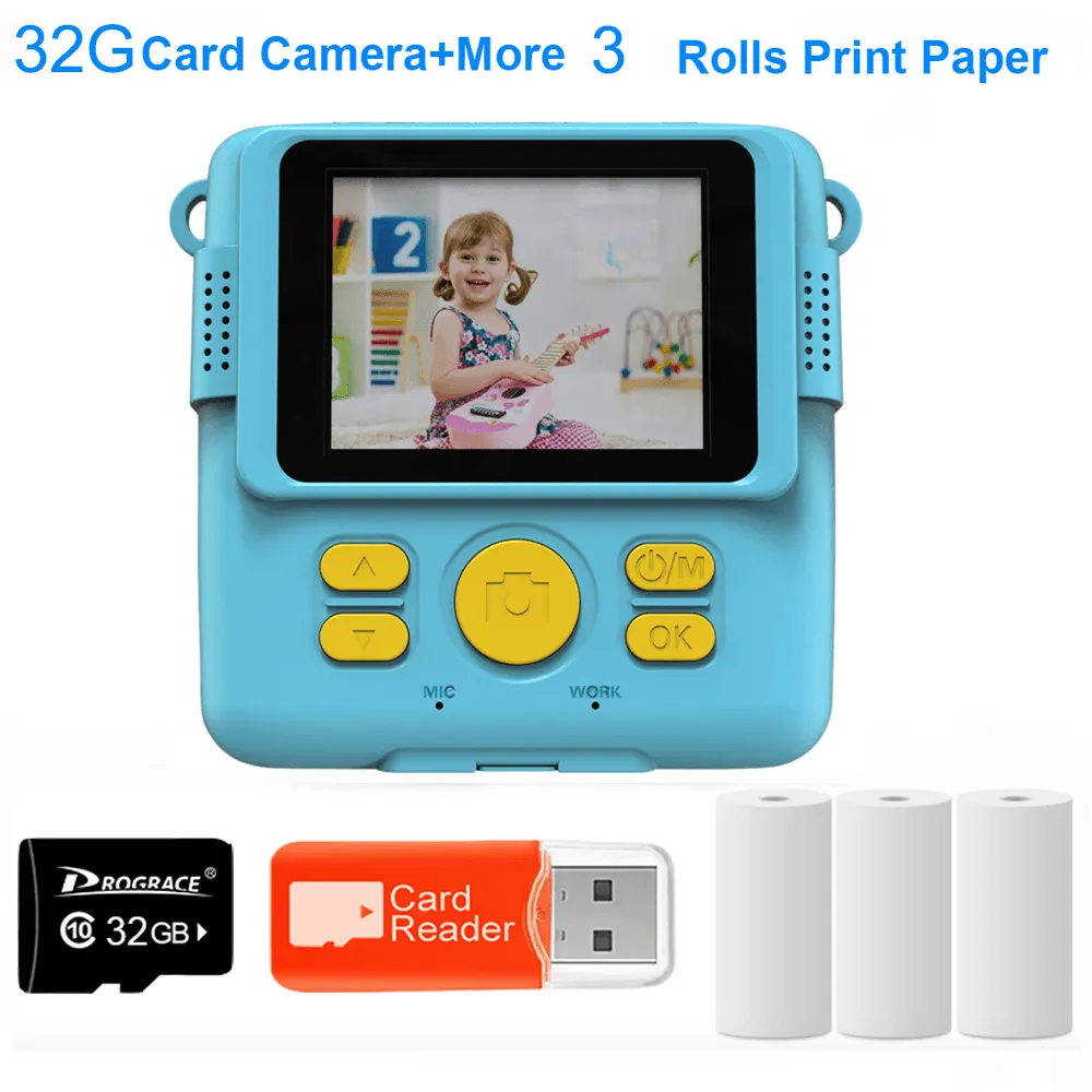 Children Digital Camera Instant Print for Kids