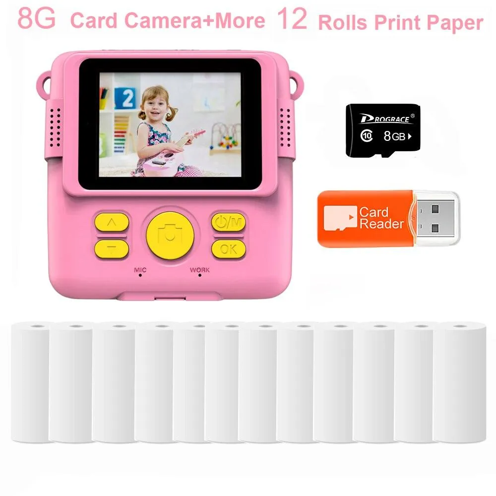 Children Digital Camera Instant Print for Kids