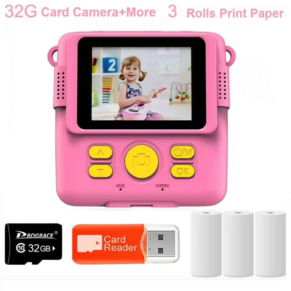 Children Digital Camera Instant Print for Kids