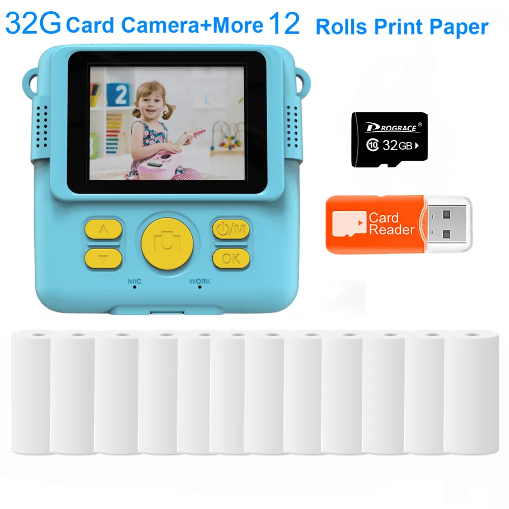 Children Digital Camera Instant Print for Kids