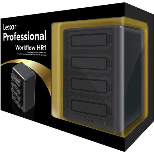 [CLEARANCE] Lexar LRWHR1RBNA Professional Workflow HR1 Hub for Mac Systems, Windows