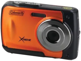 COLEMAN C20WP-O 18.0-Megapixel C20WP Xtreme HD Waterproof Digital Camera (Orange)