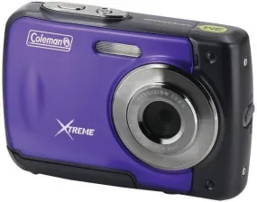 COLEMAN C20WP-P 18.0-Megapixel C20WP Xtreme HD Waterproof Digital Camera (Purple)
