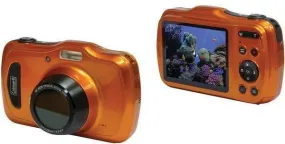 COLEMAN C30WPZ-O 20.0-Megapixel Xtreme4 HD Video Waterproof Digital Camera (Orange)