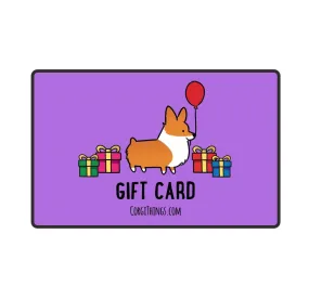 Corgi Things Gift Card