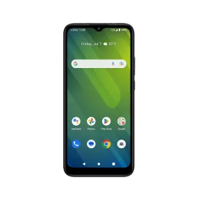 Cricket DEMN5030 Wireless Icon 5 6.5'' 4G LTE 3GB RAM 32GB Storage 2.0GHz Quad-core processor Prepaid Smartphone, Black Pearl