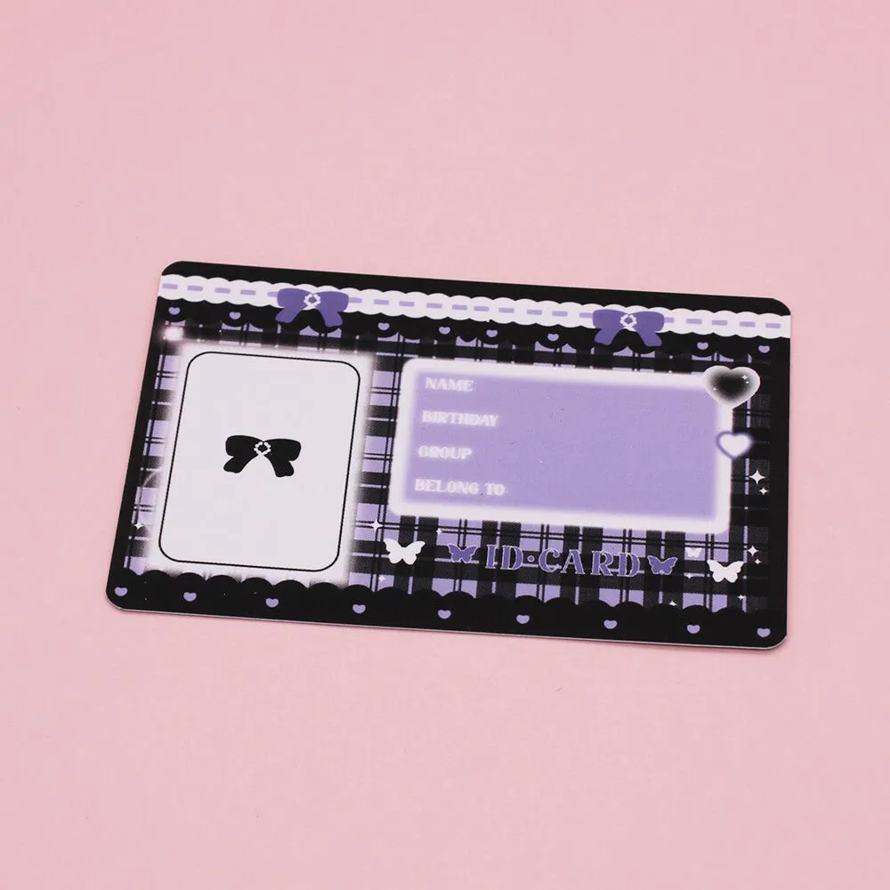 Cute Girly ID Card