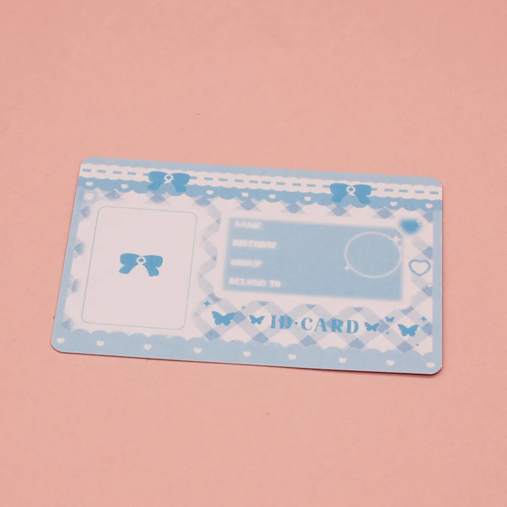 Cute Girly ID Card