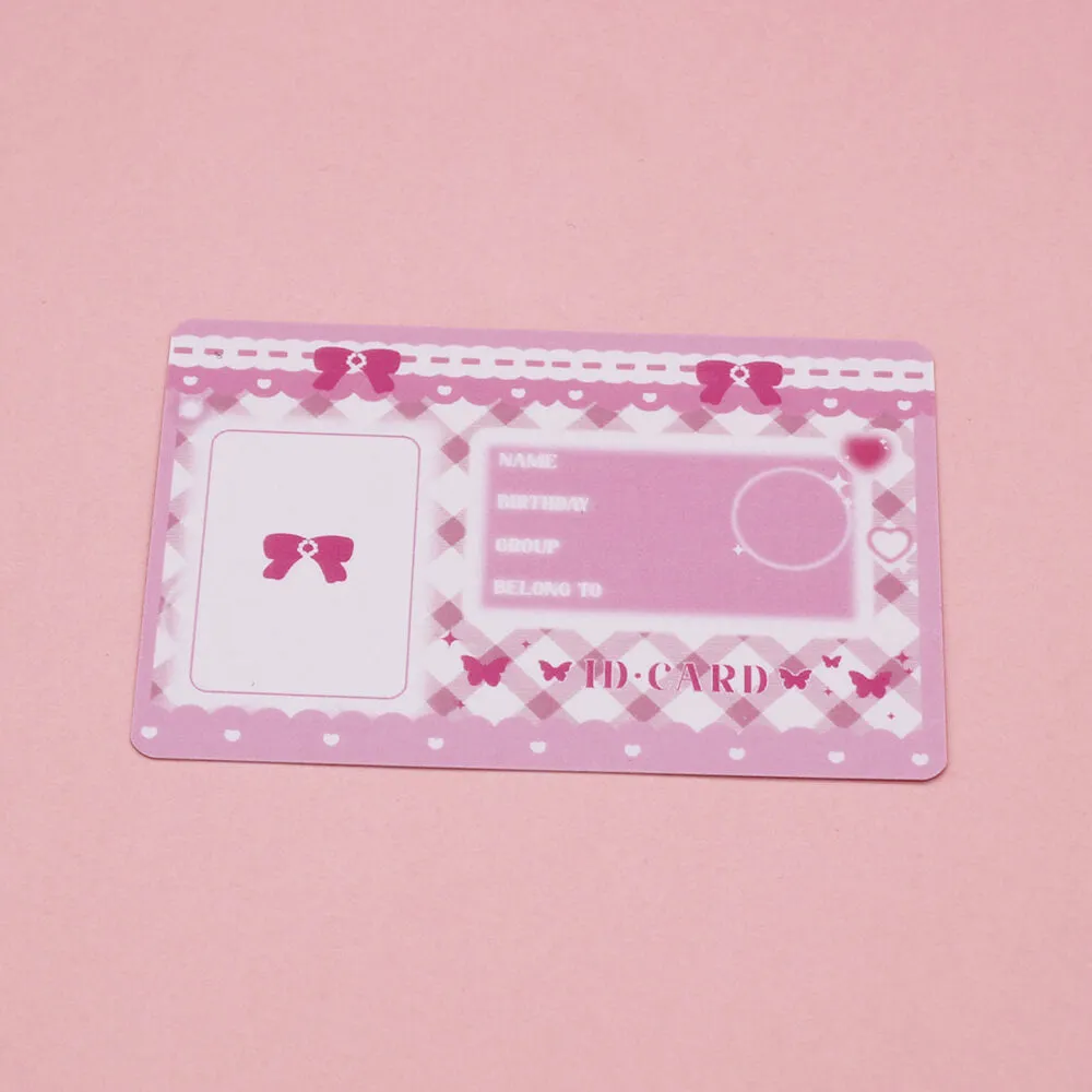 Cute Girly ID Card
