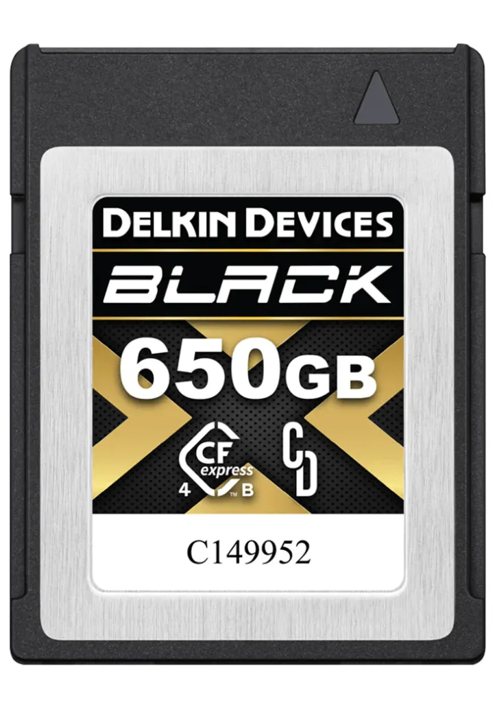 Delkin Black CFExpress 4.0 Type B - 650GB